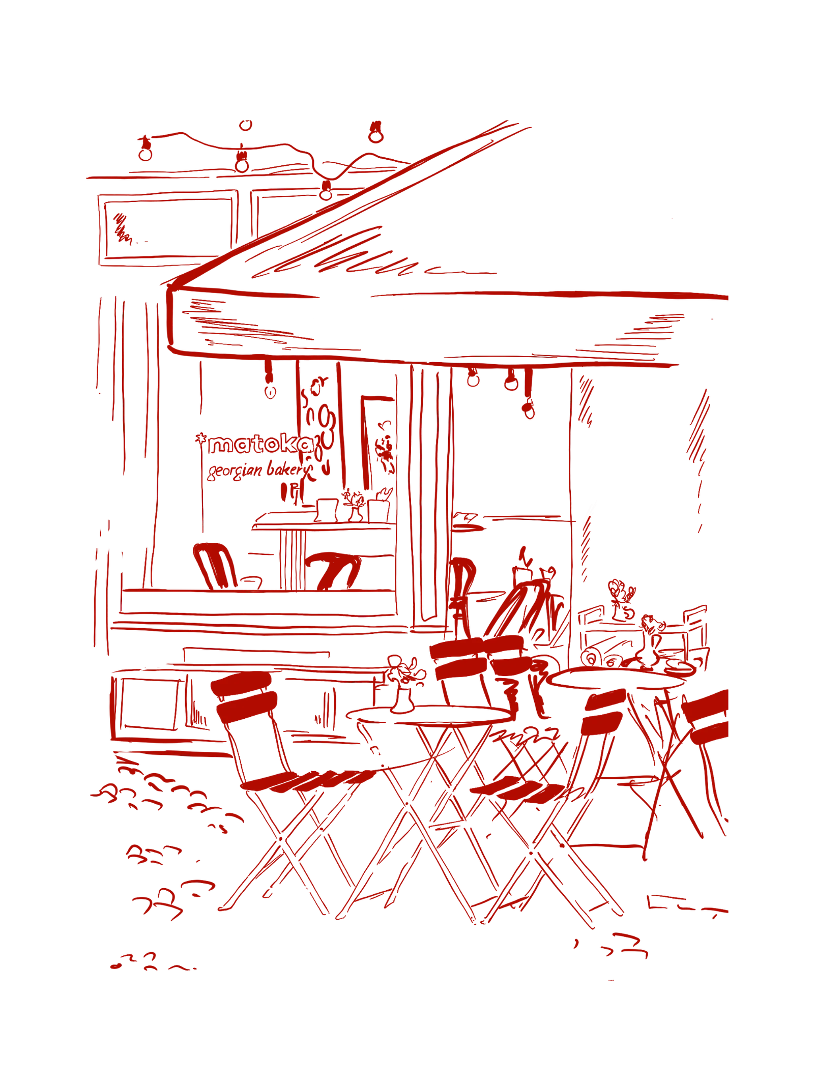 Original MATOKA Georgian illustration